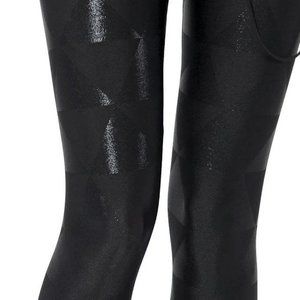 BlackMilk Triangle Black Leggings - Size S